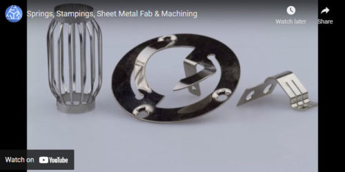 Spring, Stampings, Sheet Metal Fabrication & Machining